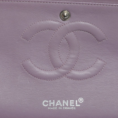 Chanel Patent Medium Double Flap Mauve 8 of 10