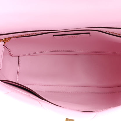 Valentino Garavani Nappa Medium Roman Stud Shoulder Bag Pink Borealis 5 of 8