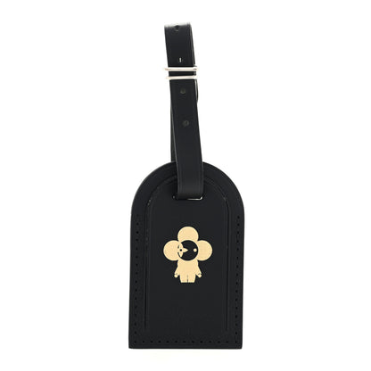 Louis Vuitton Calfskin Vivienne Luggage Tag Black 1 of 3