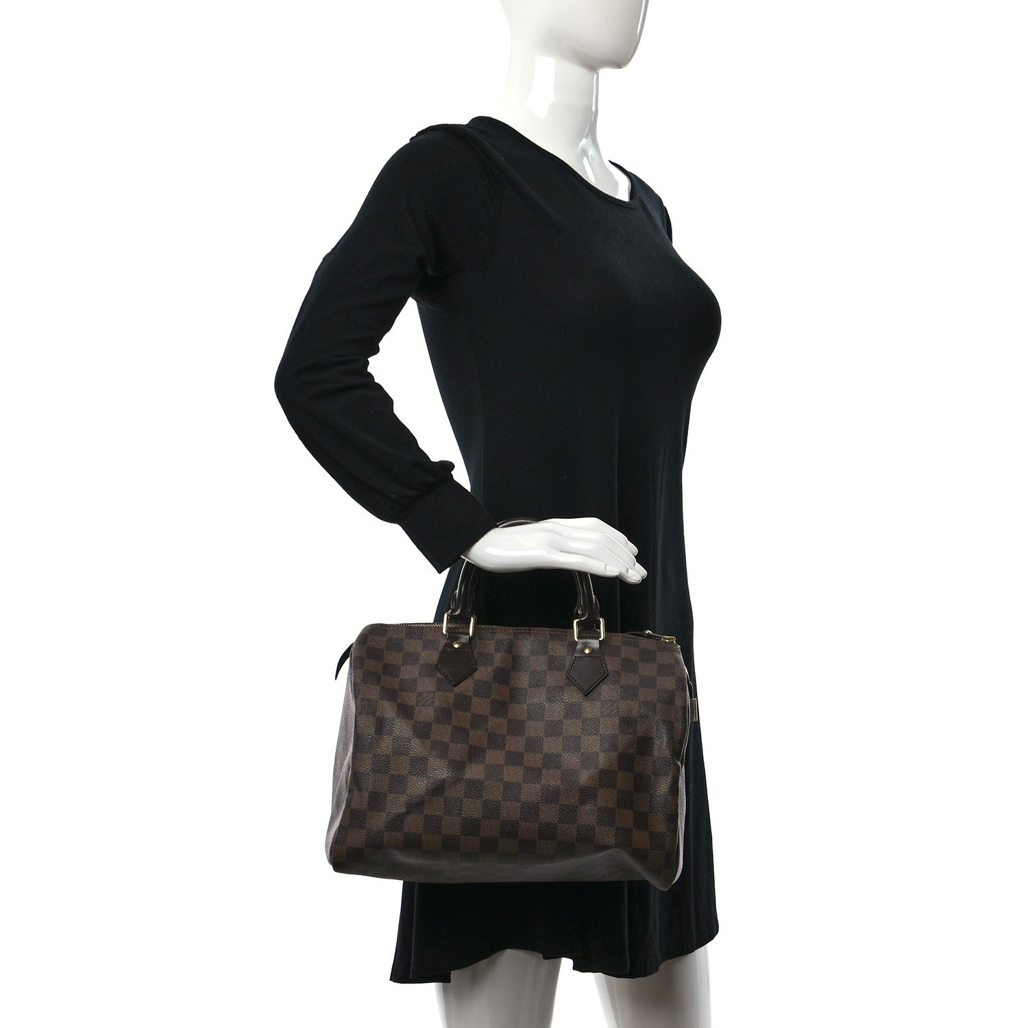 Louis Vuitton Damier Ebene Speedy 30 2 of 9