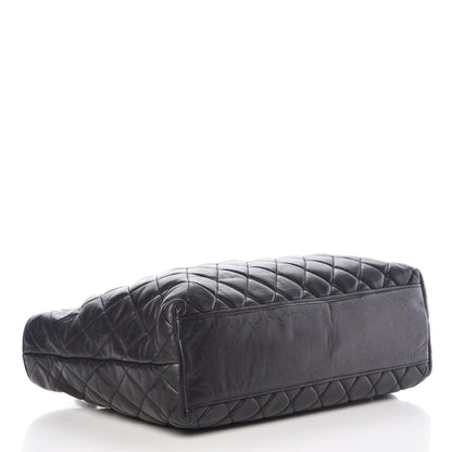 Chanel Lambskin Quilted Tote Black 4 of 10