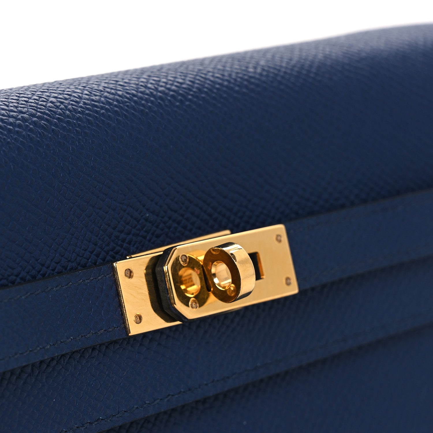 Hermes Epsom Kelly Wallet To Go Bleu Glacier Bleu Saphir 10 of 12