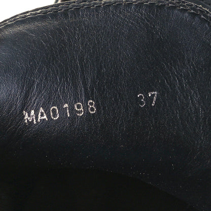 Louis Vuitton Suede Calfskin Monogram Laureate Platform Desert Boots 37 Black 8 of 10