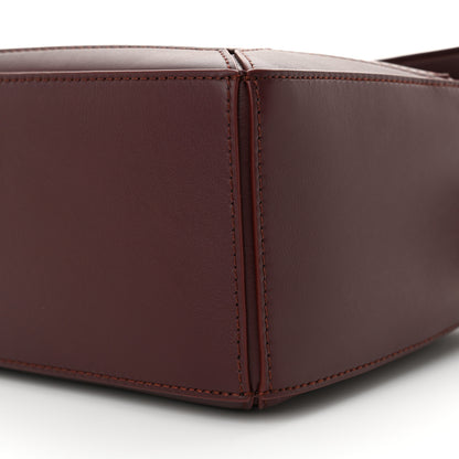 Loewe Calfskin Small Woven Puzzle Bag Dark Burgundy 10 of 11