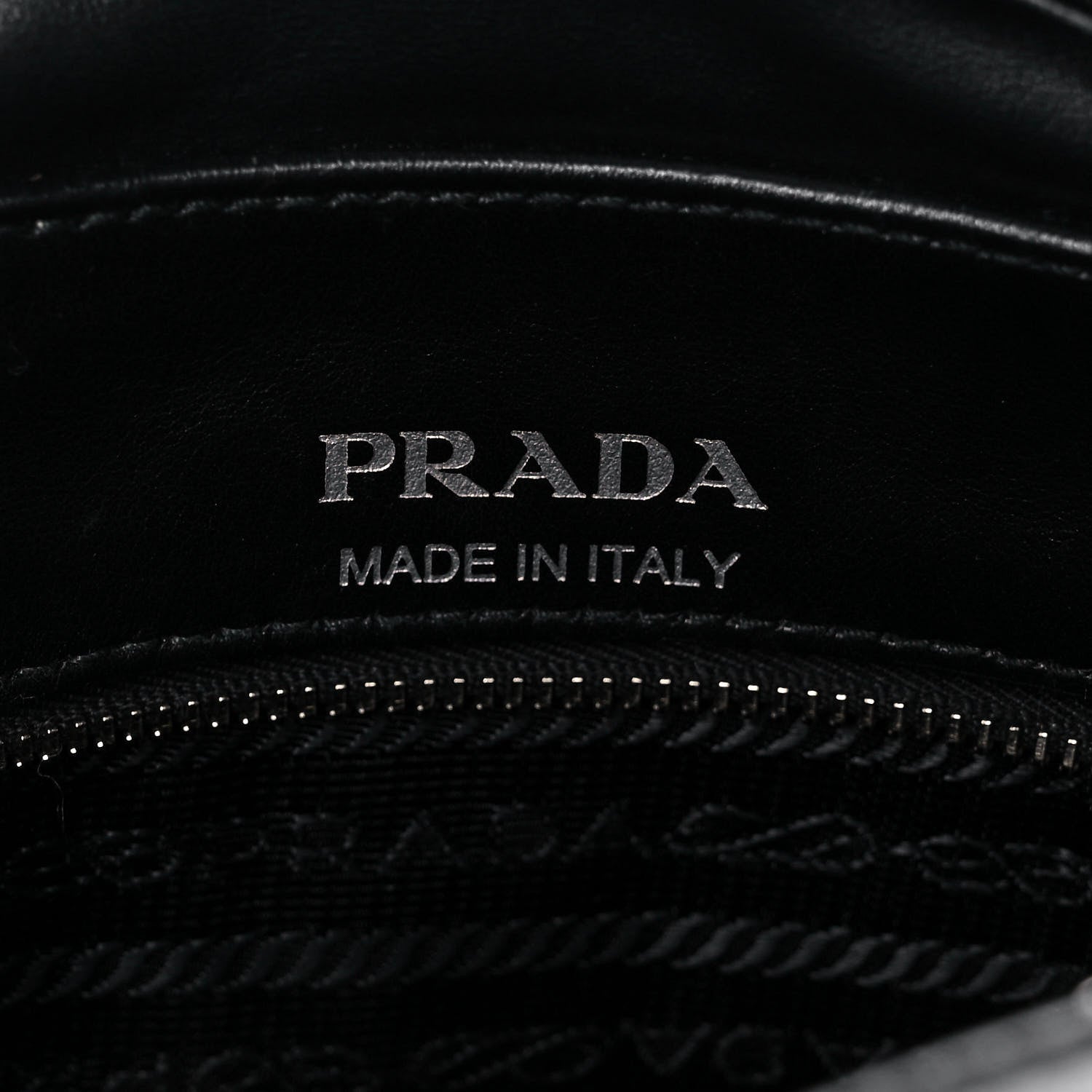 Prada Soft Calfskin Diagramme Camera Bag Black 6 of 11
