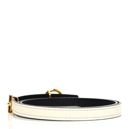Hermes Swift Epsom Carrousel 13mm Belt 75 Craie Black 2 of 5