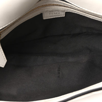 Fendi Nappa FF 1974 Embossed Baguette White 5 of 10