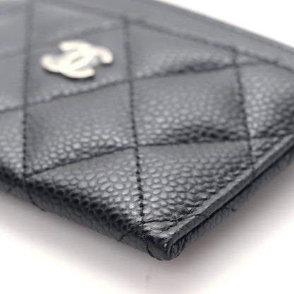 Chanel Caviar Quilted Card Holder Black 10 of 11