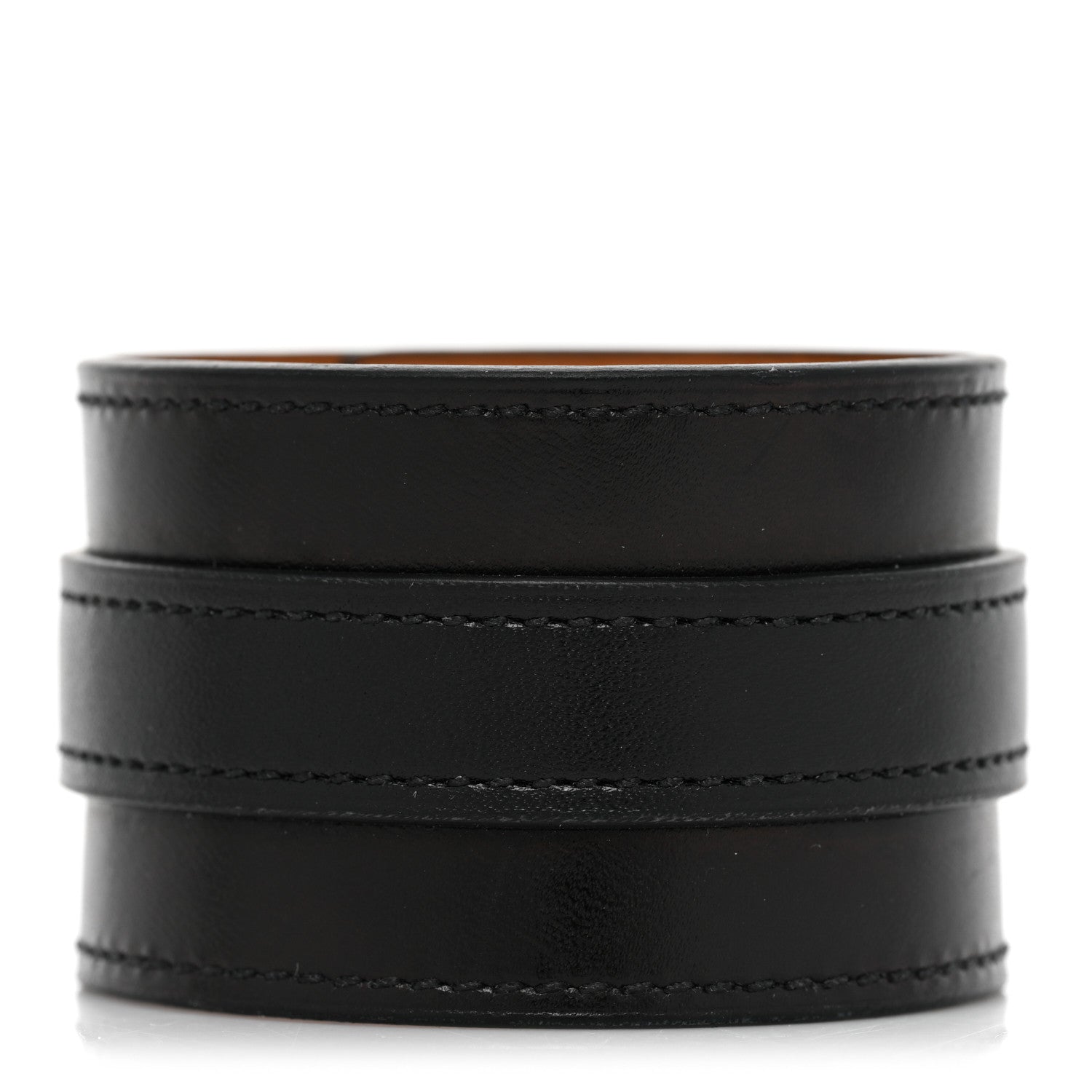 Hermes Box Manchette Drag Bracelet T2 Black 3 of 7