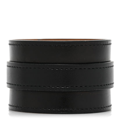 Hermes Box Manchette Drag Bracelet T2 Black 3 of 7