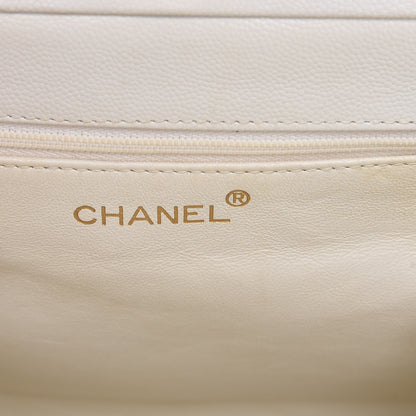 Chanel Caviar Frame Evening Bag Black 22 of 29