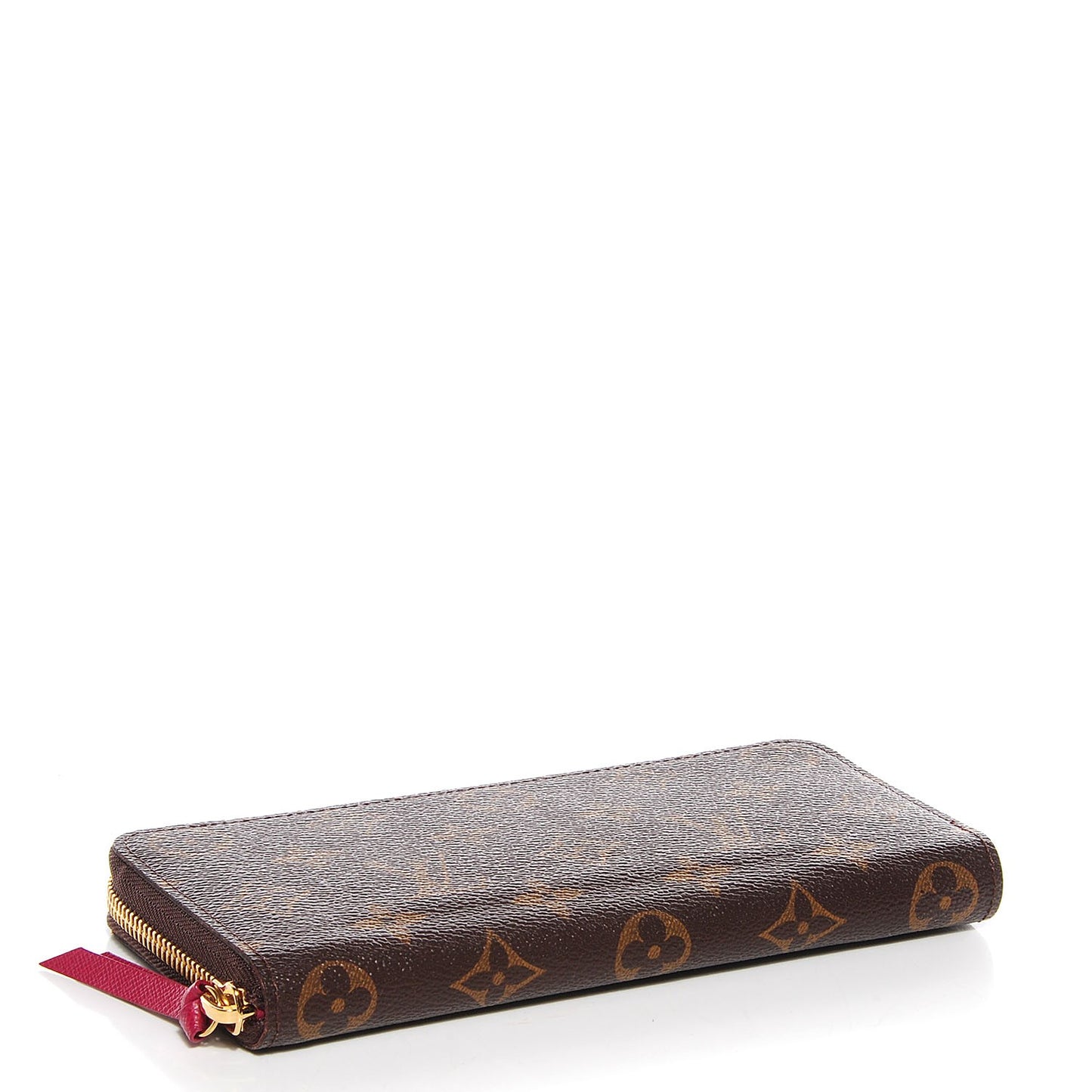 Monogram Clemence Wallet Fuchsia