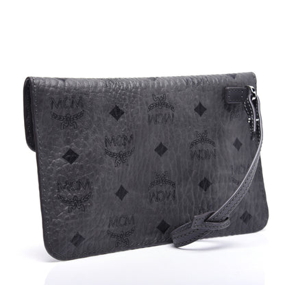 MCM Visetos Pouch Phantom Grey 3 of 10