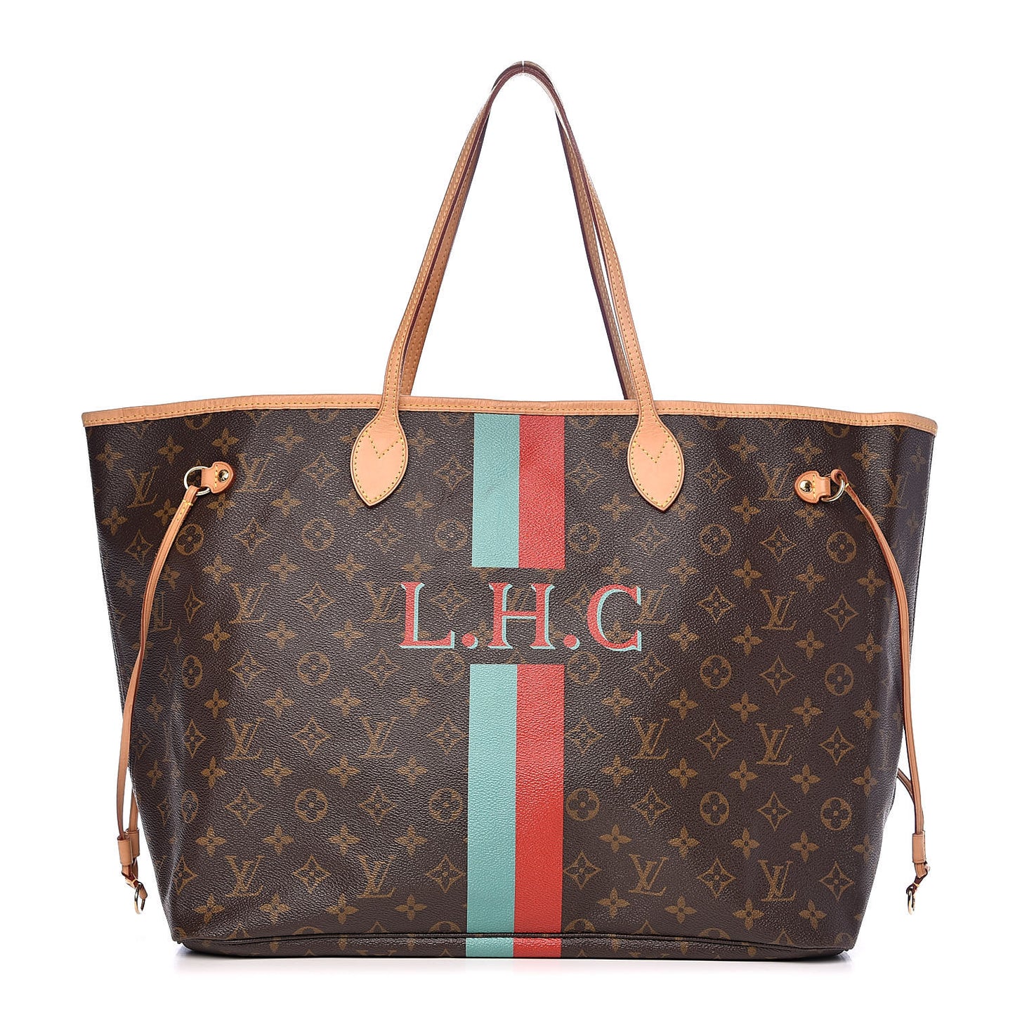 Monogram My LV Heritage Neverfull GM Vert Clair Rouge