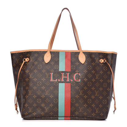 Louis Vuitton Monogram My LV Heritage Neverfull GM Vert Clair Rouge 1 of 16