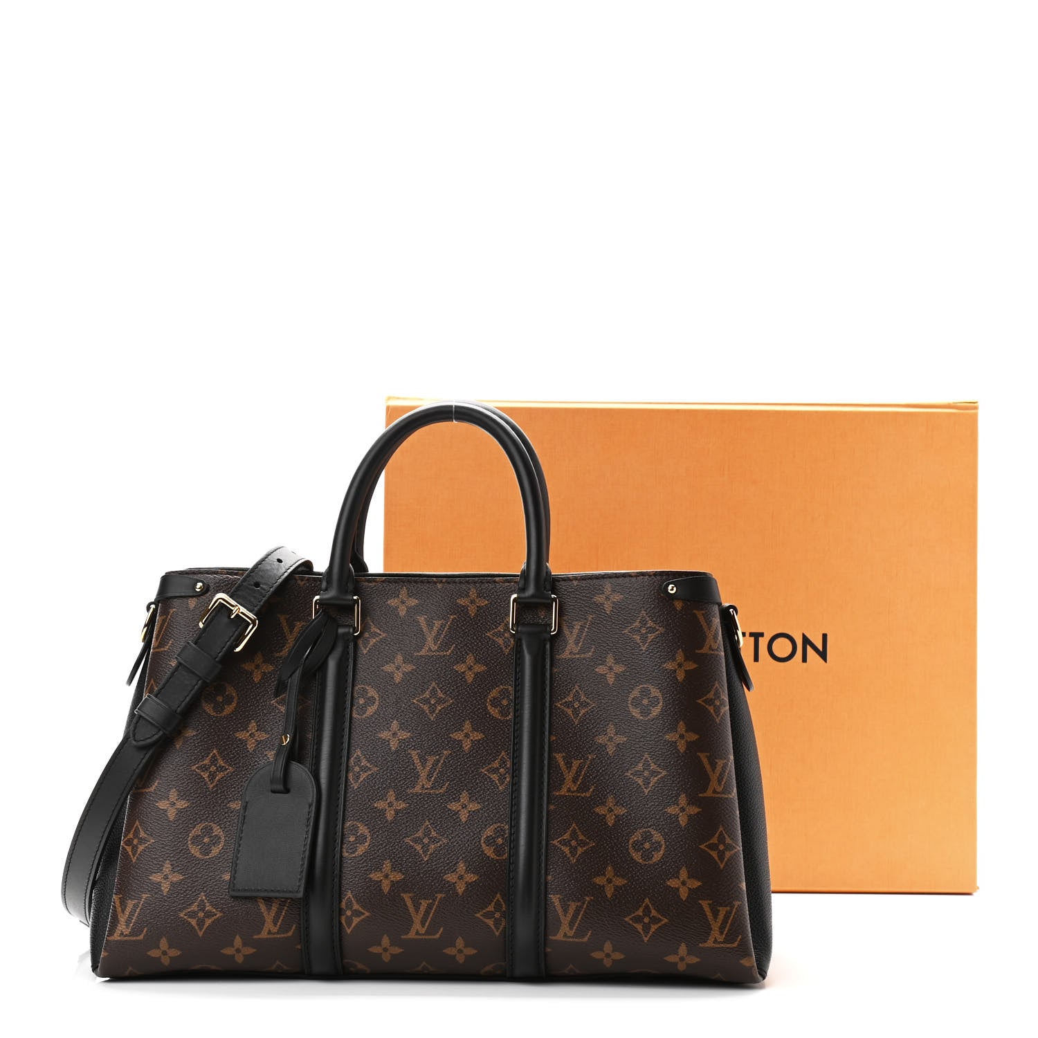 Louis Vuitton Monogram Soufflot MM Black 11 of 11