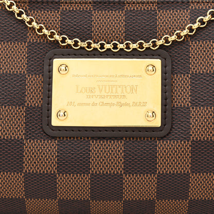 Louis Vuitton Damier Ebene Eva Clutch 11 of 14