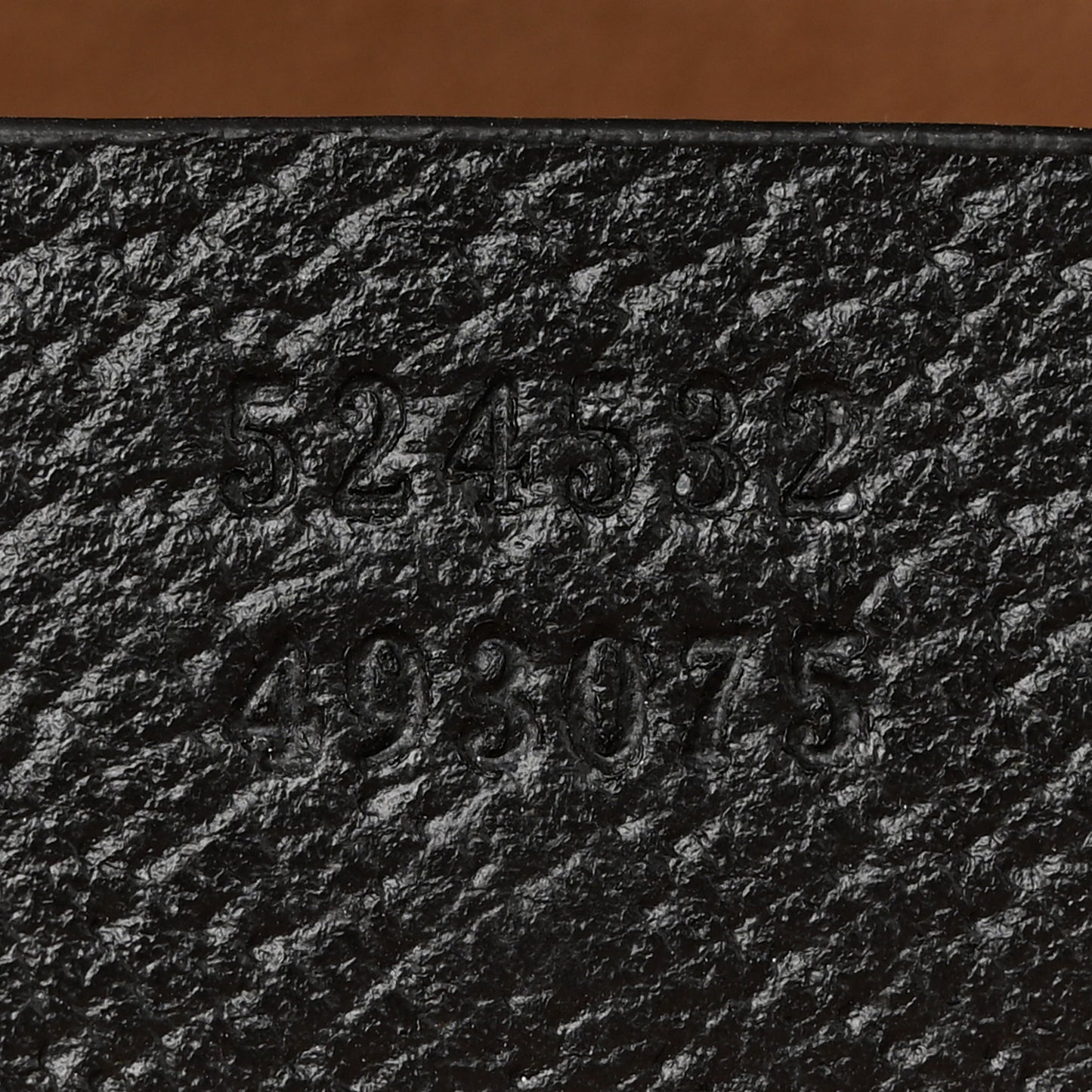 Textured Dollar Calfskin Web Medium Ophidia Boston Black