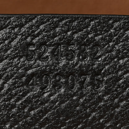 Gucci Textured Dollar Calfskin Web Medium Ophidia Boston Black 7 of 13