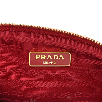 Prada Saffiano Mini Camera Crossbody Fuoco 7 of 16