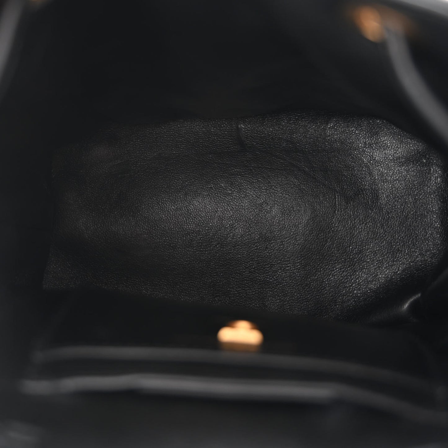 Calfskin Quilted Gancini Backpack Black