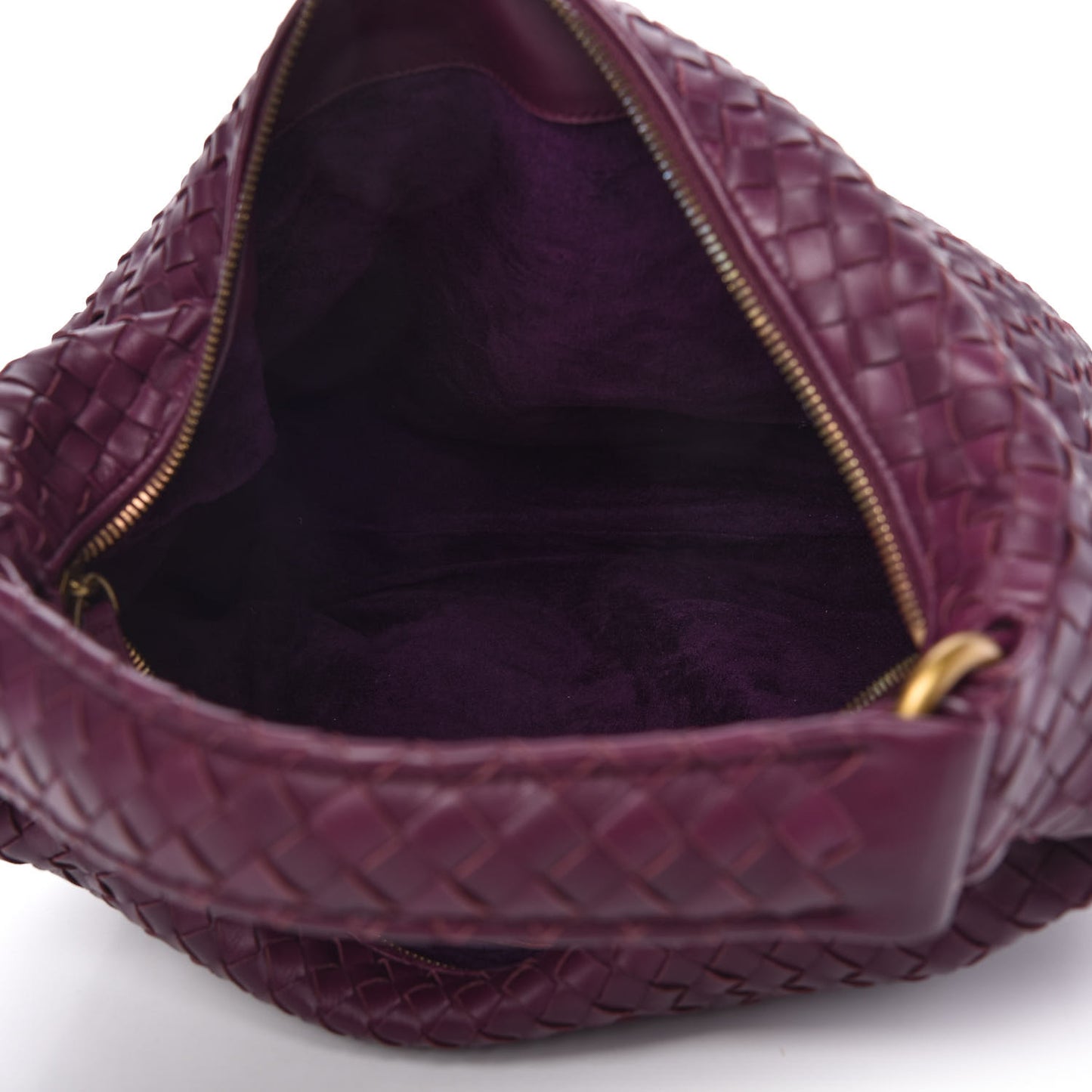 Nappa Intrecciato Pyramid Hobo Opera