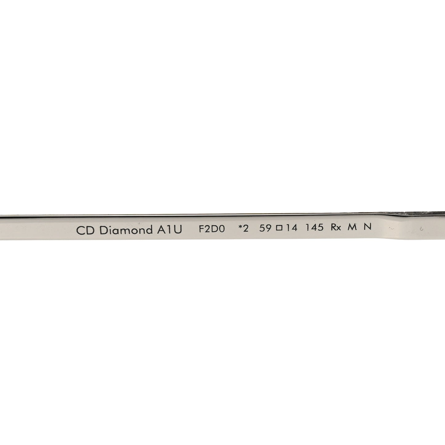 Metal CD Diamond A1U Sunglasses Smoke
