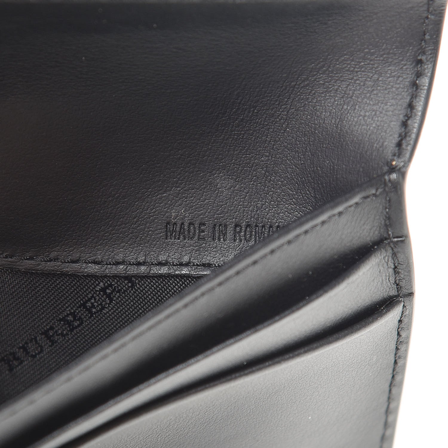 Burberry Vintage Check Henley Wallet Black 7 of 9