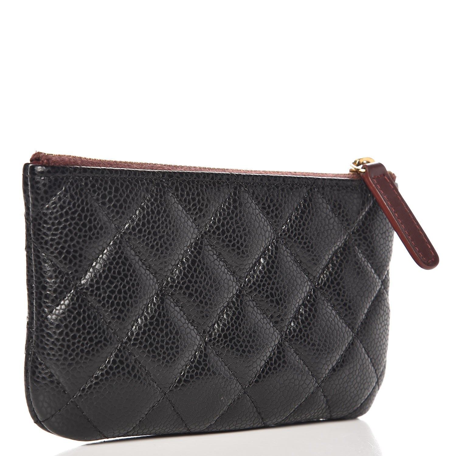 Chanel Caviar Quilted Small Cosmetic Case Black 3 of 8