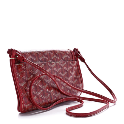 Goyard Goyardine Plumet Wallet Clutch Red 3 of 10
