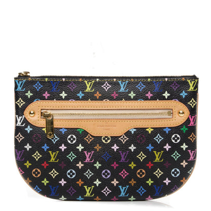 Louis Vuitton Monogram Multicolor Pochette Plate GM Black 1 of 6