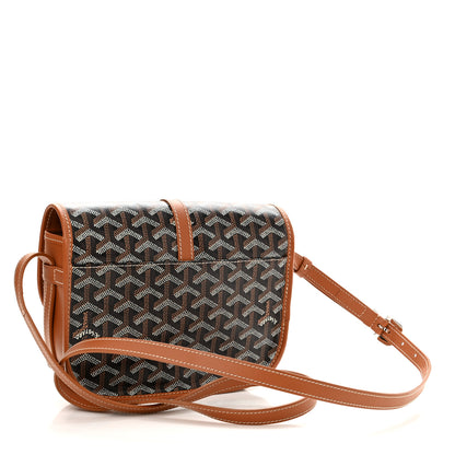 Goyard Goyardine Belvedere II PM Messenger Bag Black Gold 3 of 15