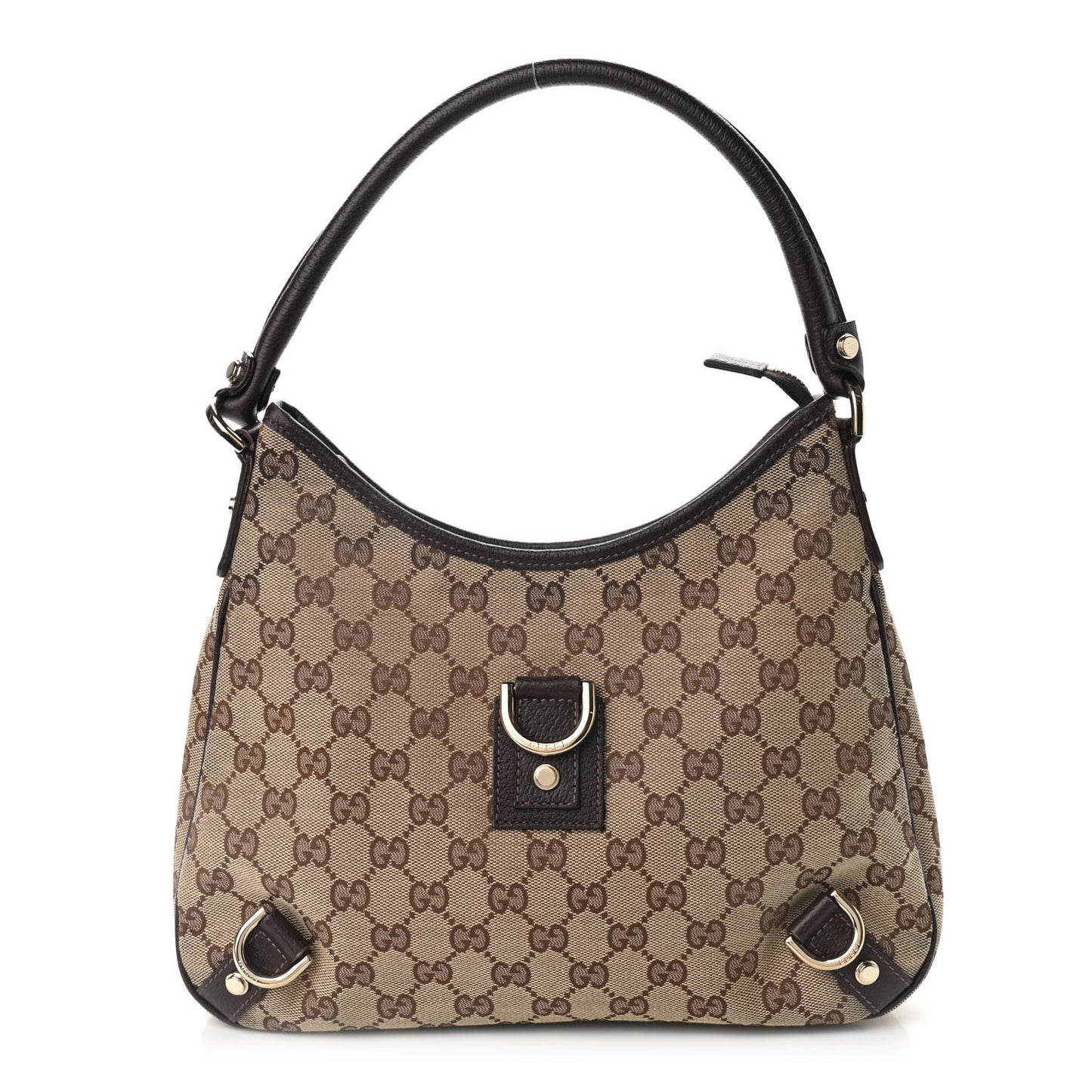 Monogram Medium Abbey D Ring Hobo Brown