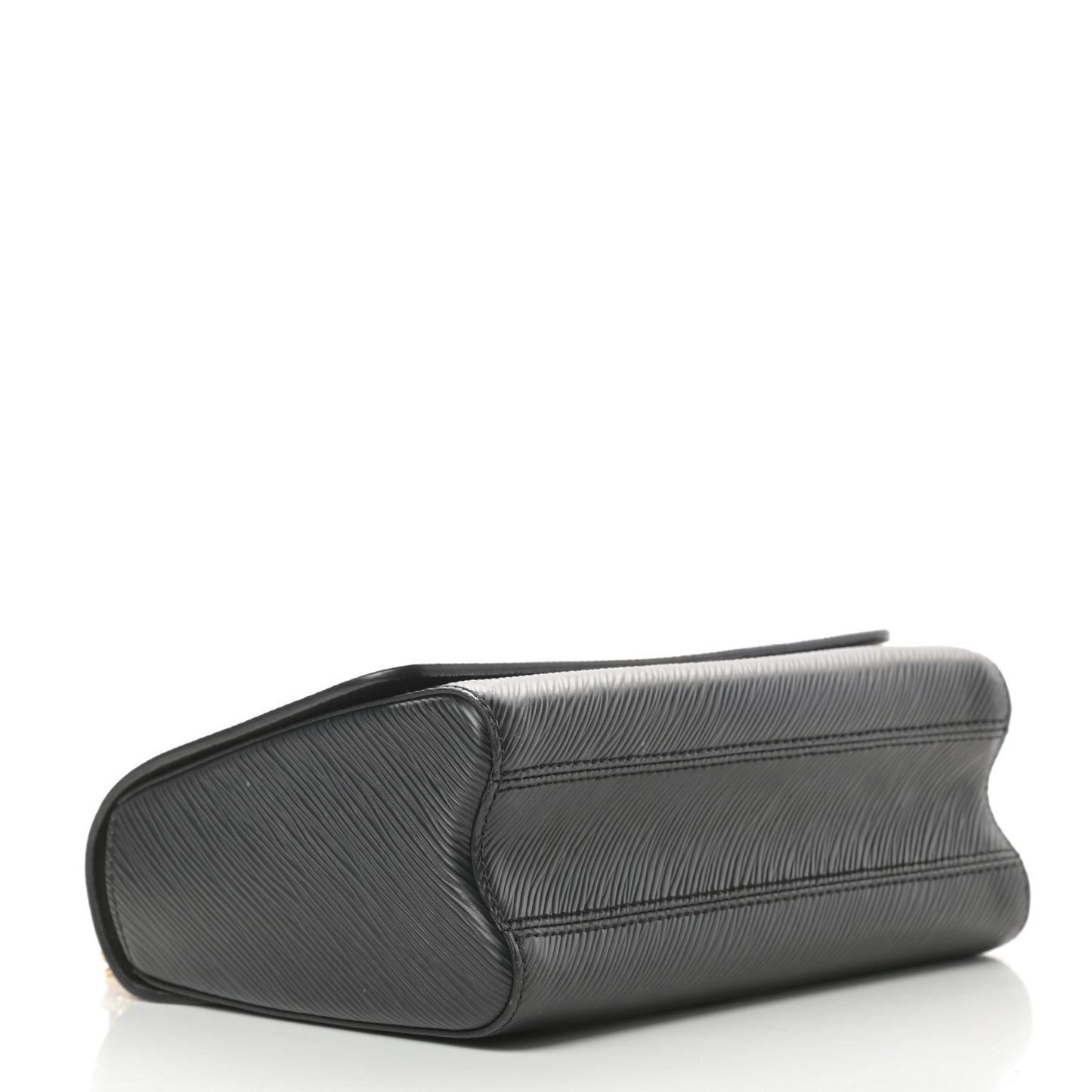 Epi Sequins Twist Shoulder Bag MM Black