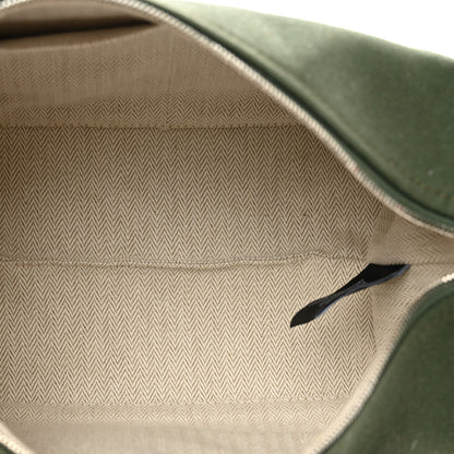 Hermes Canvas Small Bride-A-Brac Pouch Vert Foret 5 of 6