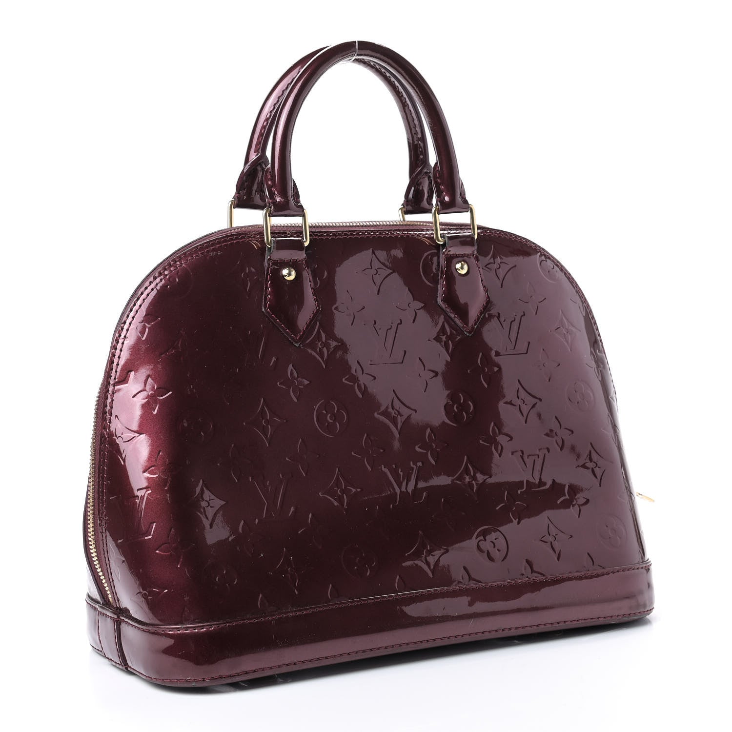 Louis Vuitton Vernis Alma PM Rouge Fauviste 3 of 10