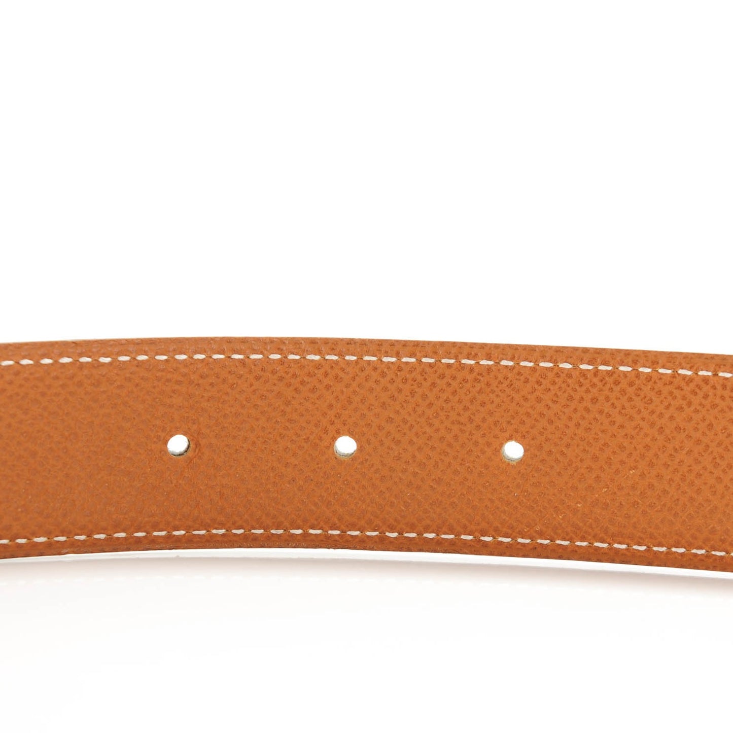 Box Epsom H Belt 95 Black Gold