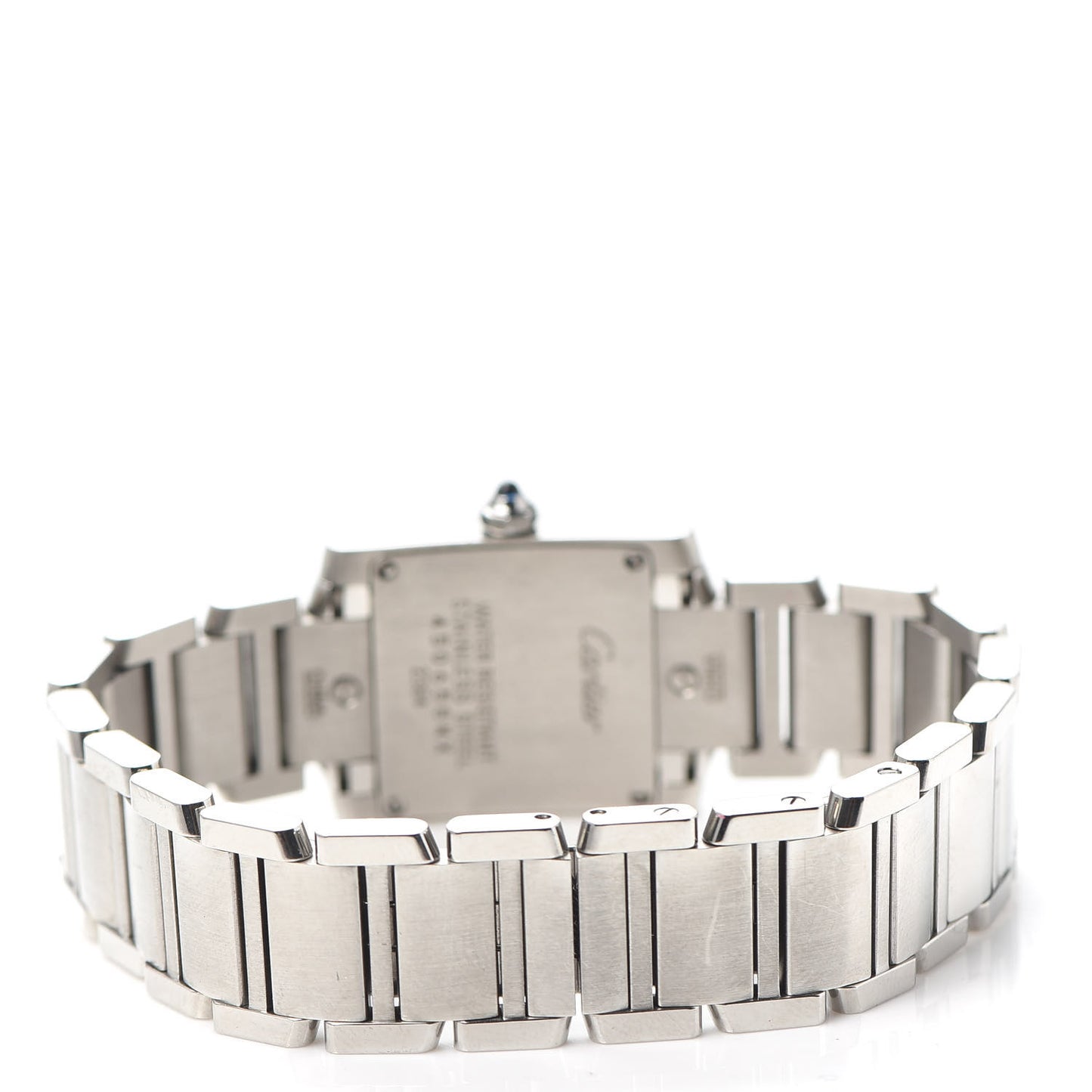 Stainless Steel 20mm Tank Francaise Quartz Watch