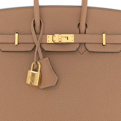 Hermes Togo Birkin 25 Chai 8 of 13