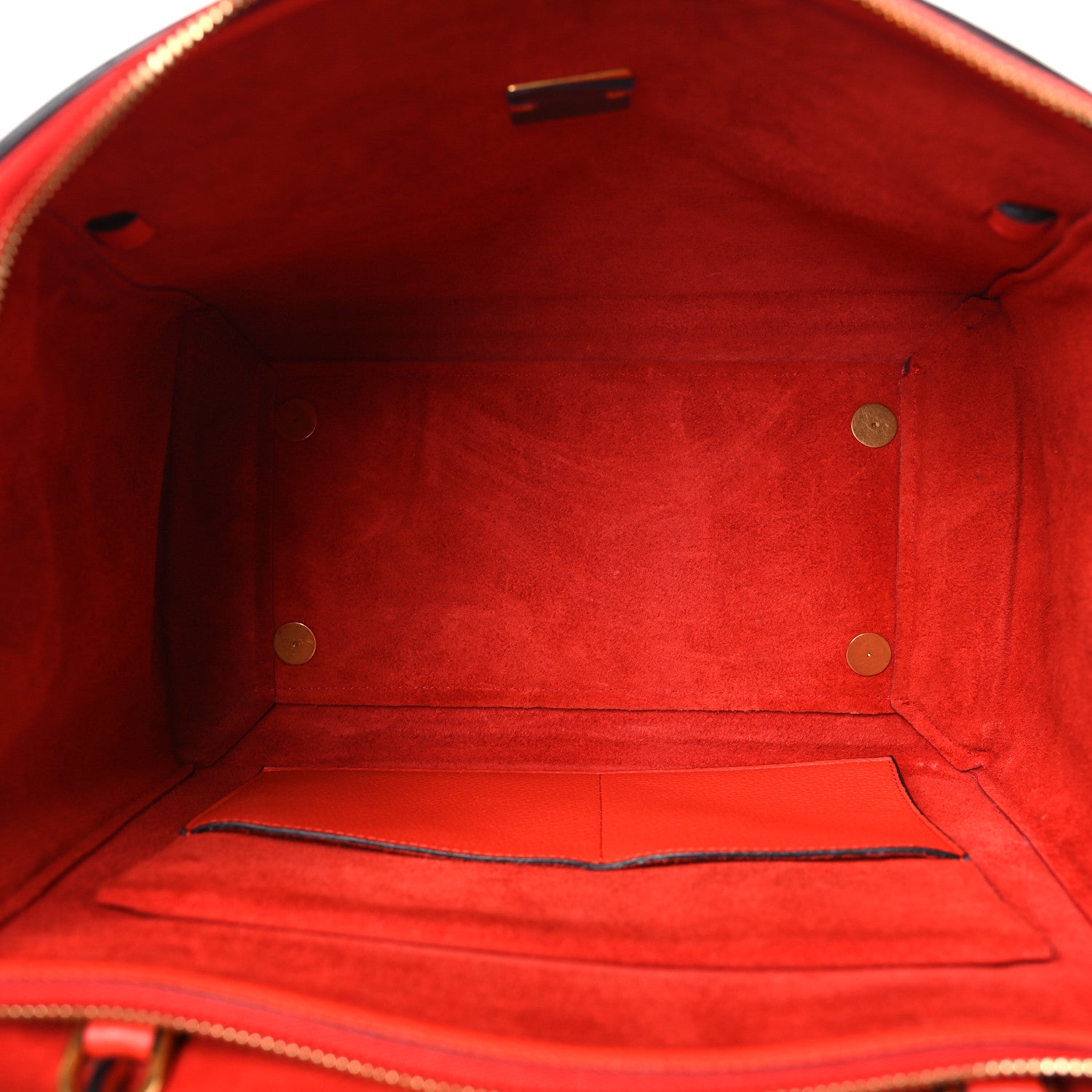 Celine Grained Calfskin Mini Belt Bag Coral Orange 5 of 11