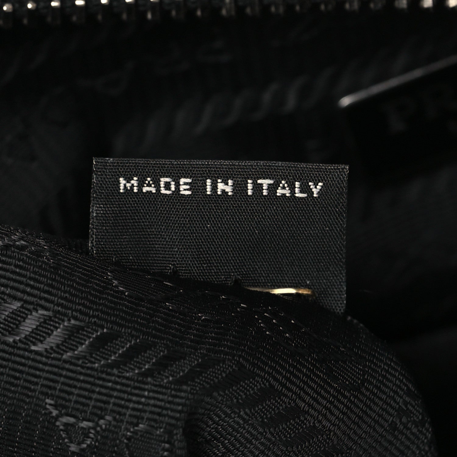 Prada Nylon Re-Edition 2005 Shoulder Bag Black 7 of 10