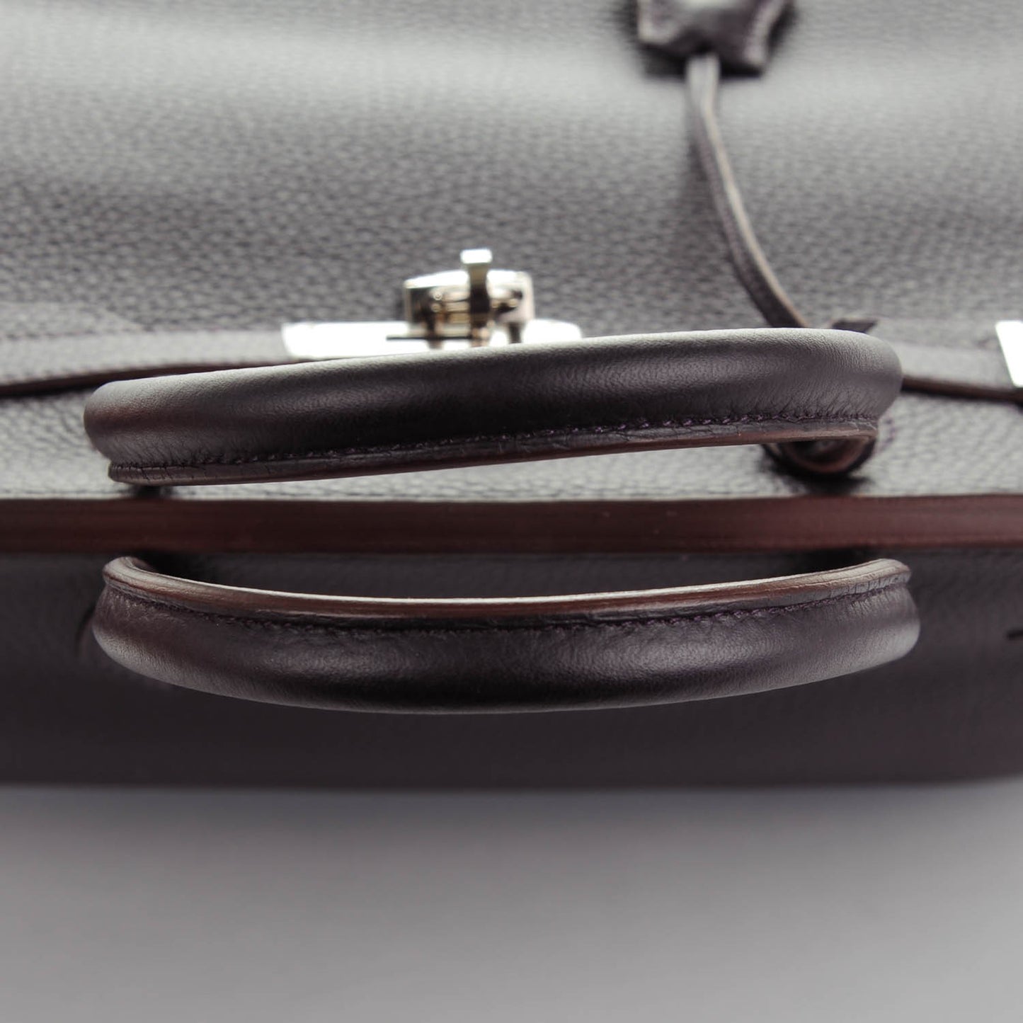Taurillon Clemence Birkin 30 Raisin