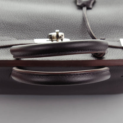 Hermes Taurillon Clemence Birkin 30 Raisin 9 of 25
