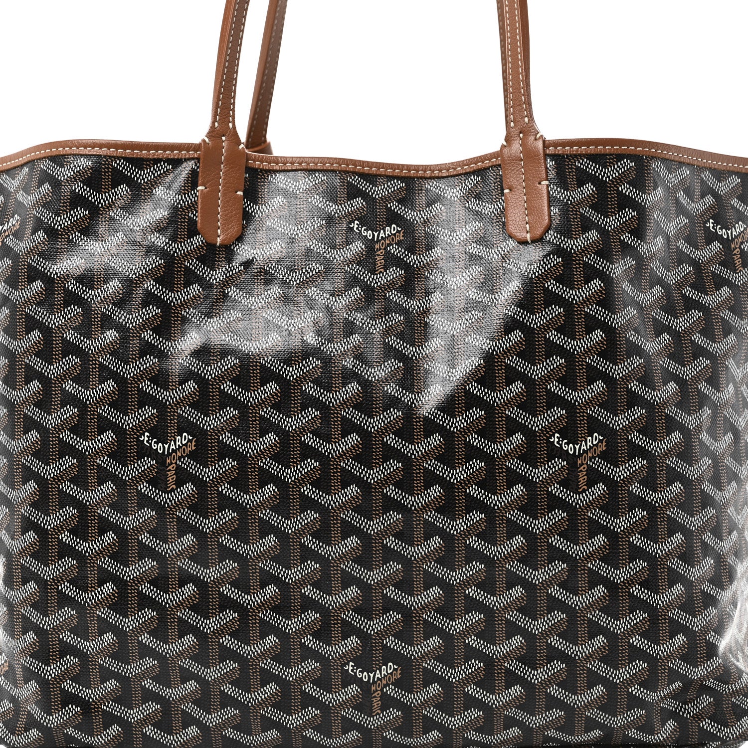 Goyard Goyardine Saint Louis PM Black Gold 9 of 11