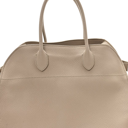 The Row Matte Grained Calfskin Soft Margaux 15 Dark Taupe Dark Taupe 6 of 8
