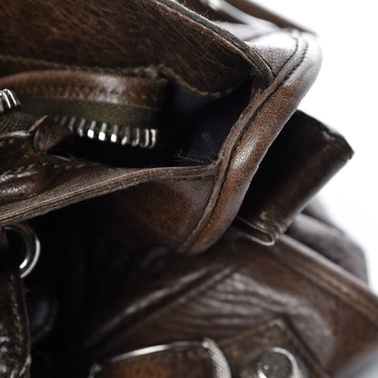 Balenciaga Agneau Giant 21 Silver Hardware City Dark Brown 11 of 17