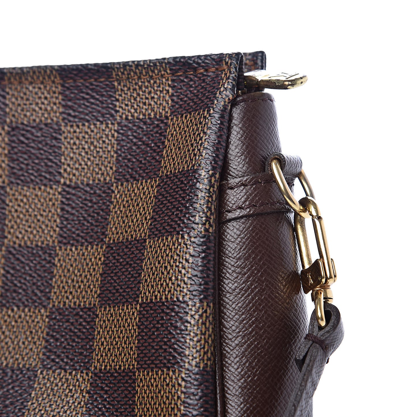 Damier Ebene Trousse Make Up Bag Pochette