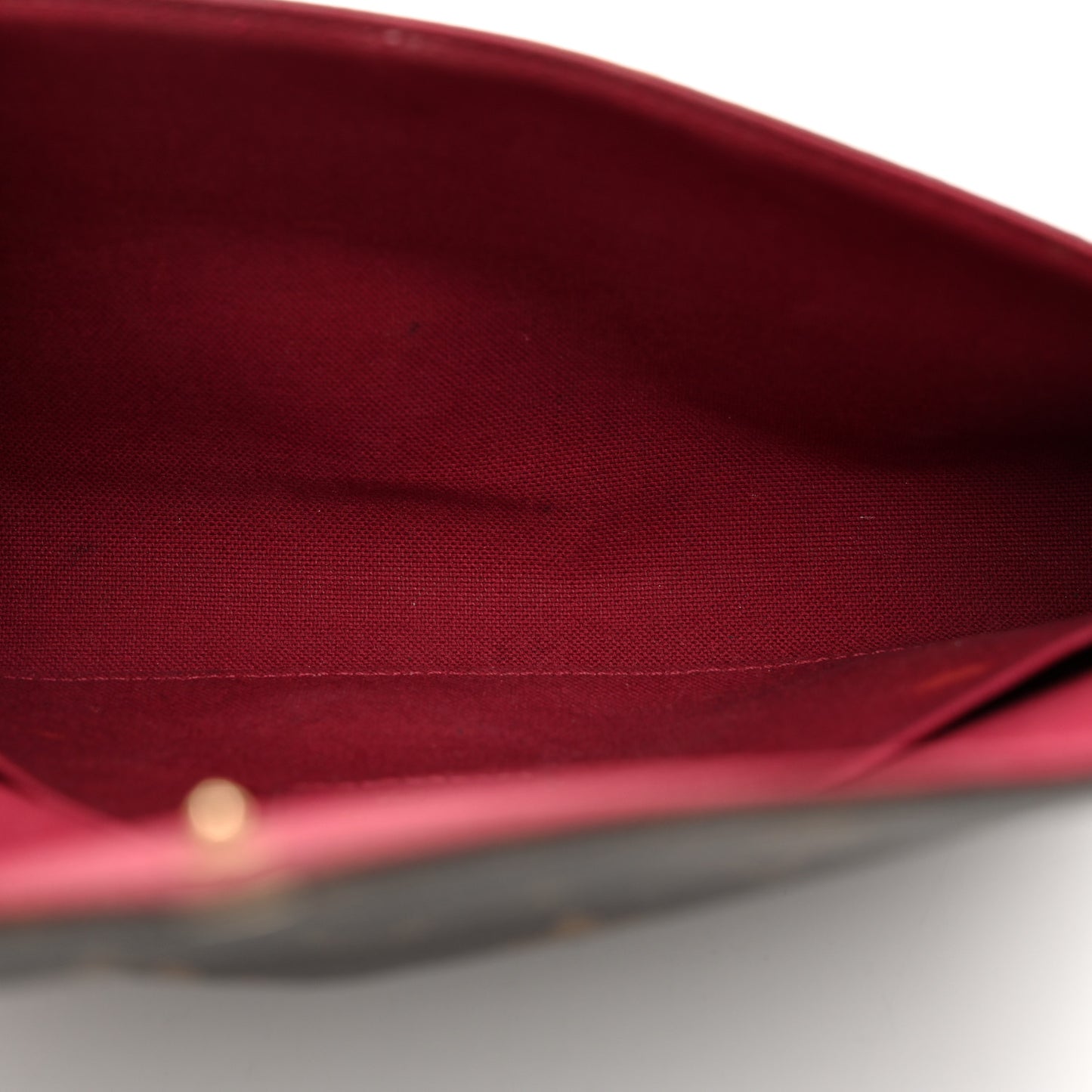 Monogram Pochette Felicie Chain Wallet Fuchsia