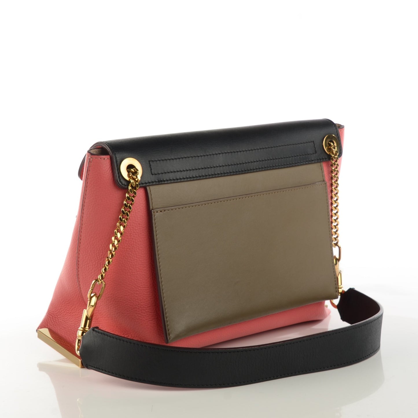 Calfskin Medium Clare Shoulder Bag Star Red