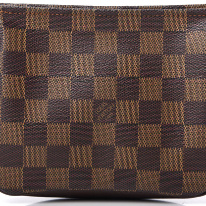 Louis Vuitton Damier Ebene Trousse Make Up Bag Pochette 10 of 10